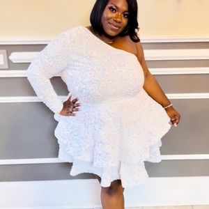 Beautiful Custom Made White Dress